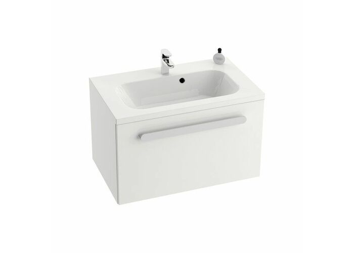 Тумба под умывальник Ravak Chrome 80x49x47 белый/белый