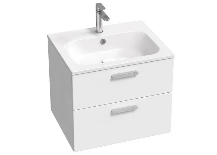 Тумба под умывальник Ravak SD 600 CHROME II, 60х49х50, белая, X000001772
