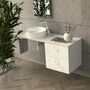 Тумба под умывальник Ravak SD Comfort 800 белый/белый, X000001378