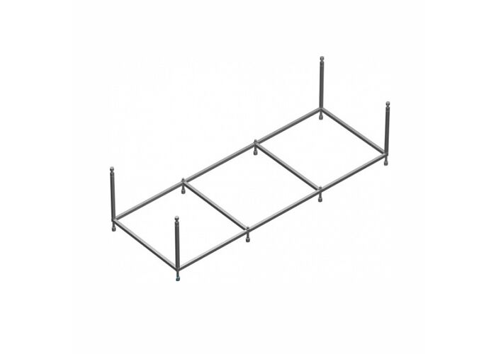 Монтажный комплект к ванне Roca Easy 170X75, ZRU9302900