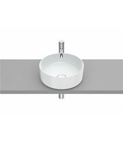 Раковина накладная Roca Inspira Round 37x37, цвет жемчужный, A327523630