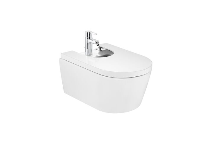 Биде подвесное Roca Inspira Round 56x37, A357525000