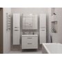 Шкаф-пенал Roca Gap ZRU9302884 34,5x20x160 L, белый