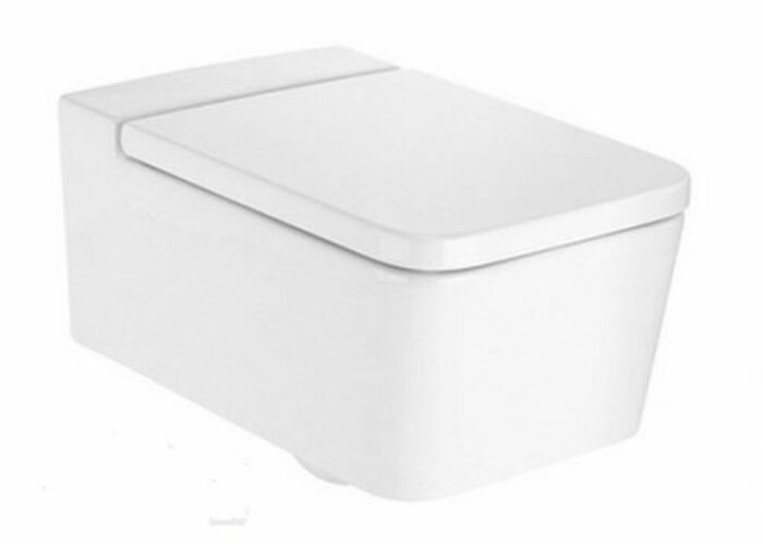 Унитаз подвесной Roca Inspira 37x56, безободковый, белый, 34653700