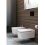 Унитаз подвесной Roca Inspira 37x56, безободковый, белый, 34653700