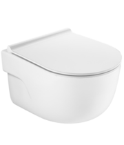 Унитаз подвесной Roca Meridian 36x56, безободковый, 34624L000