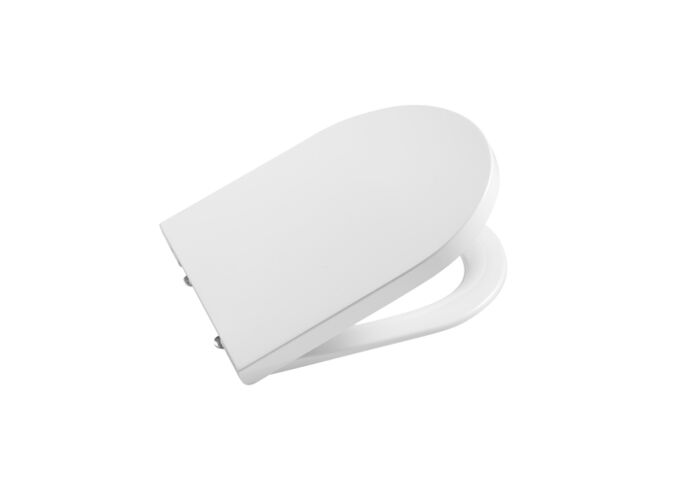 Сиденье для унитаза Roca Inspira Round, soft-close, белый глянец, A80152200B