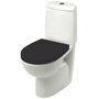 Сиденье с крышкой Soft Close для унитаза Roca Victoria Nord ZRU9302627, черное