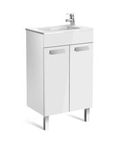 Тумба под умывальник Roca Debba ZRU9302710 50,5x36x86,5, 2 двери, белый