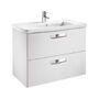 Тумба под умывальник Roca Gap ZRU9302877 78x41,5x60, глянцевый белый