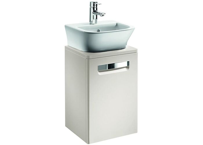 Тумба под умывальник Roca Gap ZRU9302880 44,5x39x53 глянцевый белый
