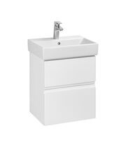 Тумба под умывальник Roca Oleta 50, белый матовый, 7857638501