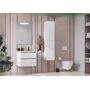 Тумба под умывальник Roca The Gap 80 см, белый глянец, A857399806