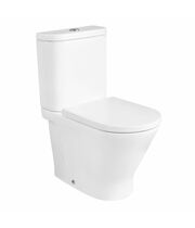 Унитаз напольный Roca The Gap Round 60x37, безободковый, 3420N7000