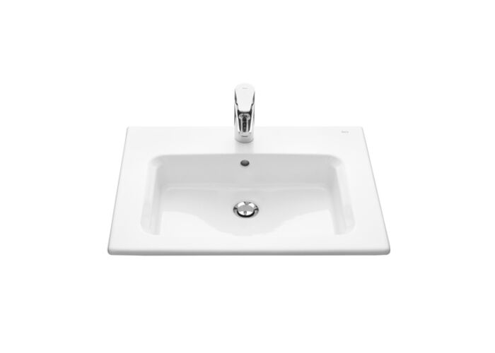 Умывальник встраиваемый Roca The Gap 60x46, продажа только в комплекте с тумбой, 73279A8000