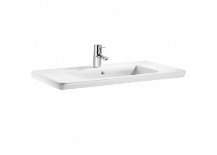 Умывальник встраиваемый Roca Unik The Gap 80x44, продажа только в комплекте с тумбой, 7327470000