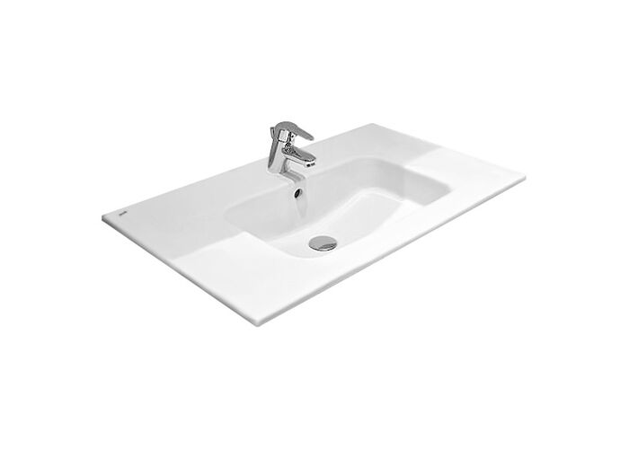 Умывальник встраиваемый Roca Victoria Nord 80,5x45, продажа только в комплекте с тумбой, 732799C000