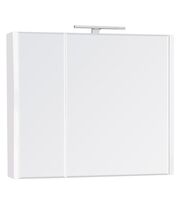 Зеркальный шкаф Roca Etna 80 см, белый глянец, 7857304806