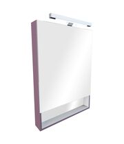 Зеркальный шкафчик Roca Gap ZRU9302753 80x85, фиолет