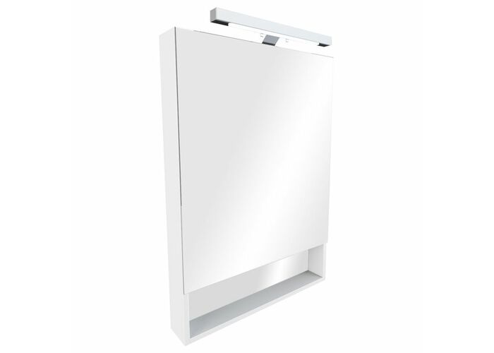 Зеркальный шкафчик Roca Gap ZRU9302885 60x85, глянцевый белый
