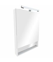 Зеркальный шкафчик Roca Gap ZRU9302886 70x85, глянцевый белый