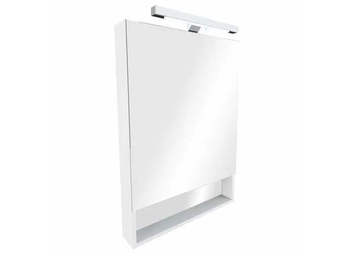 Зеркальный шкафчик Roca Gap ZRU9302887 80x85, глянцевый белый