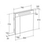 Зеркальный шкафчик Roca Victoria Nord 80x81, ZRU9000033