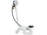 Сифон для ванны Viega Simplex Trio 728007 с наполнением переливом, накладка MT5