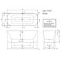 Ванна квариловая Villeroy&Boch Finion 170x70, UBQ177FIN7A100V201