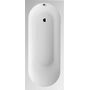 Ванна квариловая Villeroy&Boch Oberon 180x80, с ножками, без отв перелива, белая, UBQ180OBE2V-01