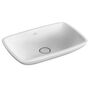 Умывальник накладной Villeroy&Boch Loop&Friends 58,5x38, без отв. смесителя, 51540001