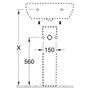 Постамент Villeroy&Boch O'Novo, 52650001