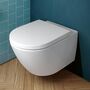 Подвесной унитаз Villeroy& Boch Subway 3.0 56x37, с сиденьем, 4670TS01