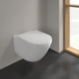 Подвесной унитаз Villeroy& Boch Subway 3.0 56x37, с сиденьем, 4670TS01