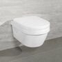 Унитаз подвесной Villeroy&Boch Architectura 35x48, сиденье SoftСlose, безободковый, 4687HR01
