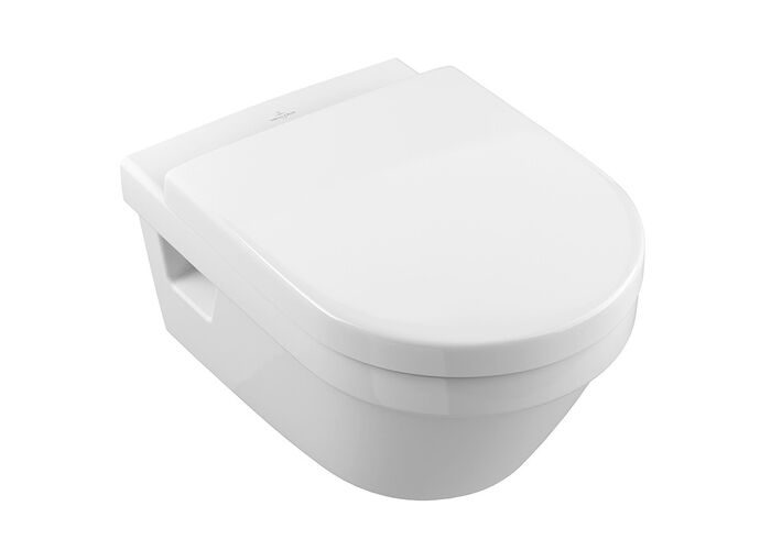 Унитаз подвесной Villeroy&Boch Architectura 37x53, SoftСlose, безободковый, 5684HR01
