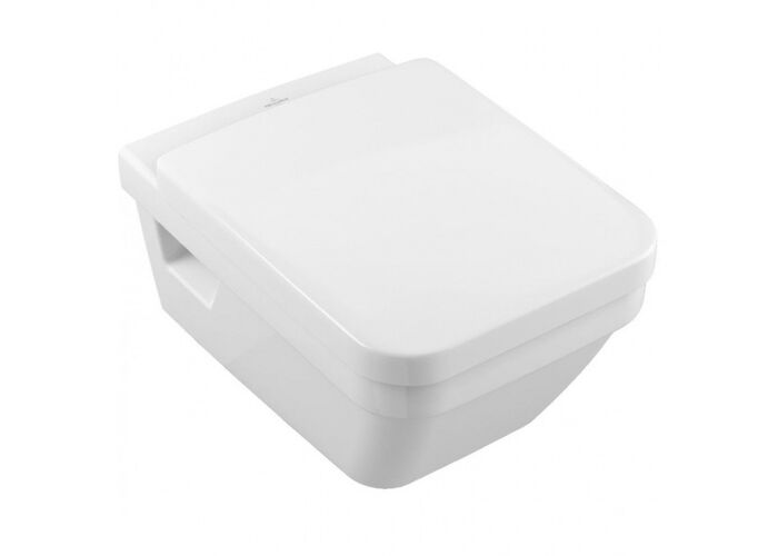 Унитаз подвесной Villeroy&Boch Architectura 37x53, сиденье SoftСlose, безободковый, 5685HR01