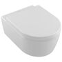 Унитаз подвесной Villeroy&Boch Avento 37x56, сиденье SoftСlose, безободковый, 5656HR01