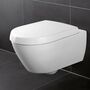 Унитаз подвесной Villeroy&Boch Avento 37x56, сиденье SoftСlose, безободковый, 5656HR01