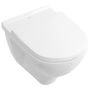 Унитаз подвесной Villeroy&Boch O'Novo 36x56, сиденье SoftСlose, безободковый, 5660HR01