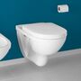 Унитаз подвесной Villeroy&Boch O'Novo 36x56, сиденье SoftСlose, безободковый, 5660HR01