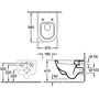 Унитаз подвесной Villeroy&Boch Subway 2.0, 37,5x56,5, 56001001