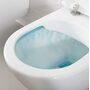Унитаз подвесной Villeroy&Boch Subway 2.0 37x56,5, сиденье Soft Close, безободковый, 5614R201