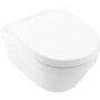 Унитаз подвесной Villeroy & Boch Architectura 37x53 с сиденьем Soft Close, безободковый, 4694HR01