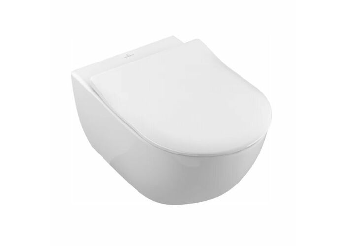 Унитаз подвесной с пневмокрышкой Villeroy&Boch Subway 2.0, 5614R001 + 9M78S101