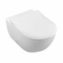 Унитаз подвесной с пневмокрышкой Villeroy&Boch Subway 2.0, 5614R001 + 9M78S101