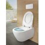 Унитаз подвесной с пневмокрышкой Villeroy&Boch Subway 2.0, 5614R001 + 9M78S101