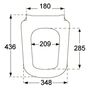 Сиденье с крышкой Soft Close для унитаза Villeroy&Boch Joyce, 9M52S101