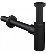 Сифон Villeroy&Boch, латунь, черный матовый, TVC000004000K5