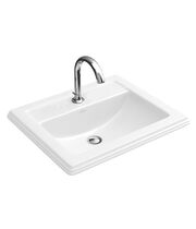 Умывальник встраиваемый Villeroy&Boch Hommage 63x52,5, CeramicPlus, 710263R1